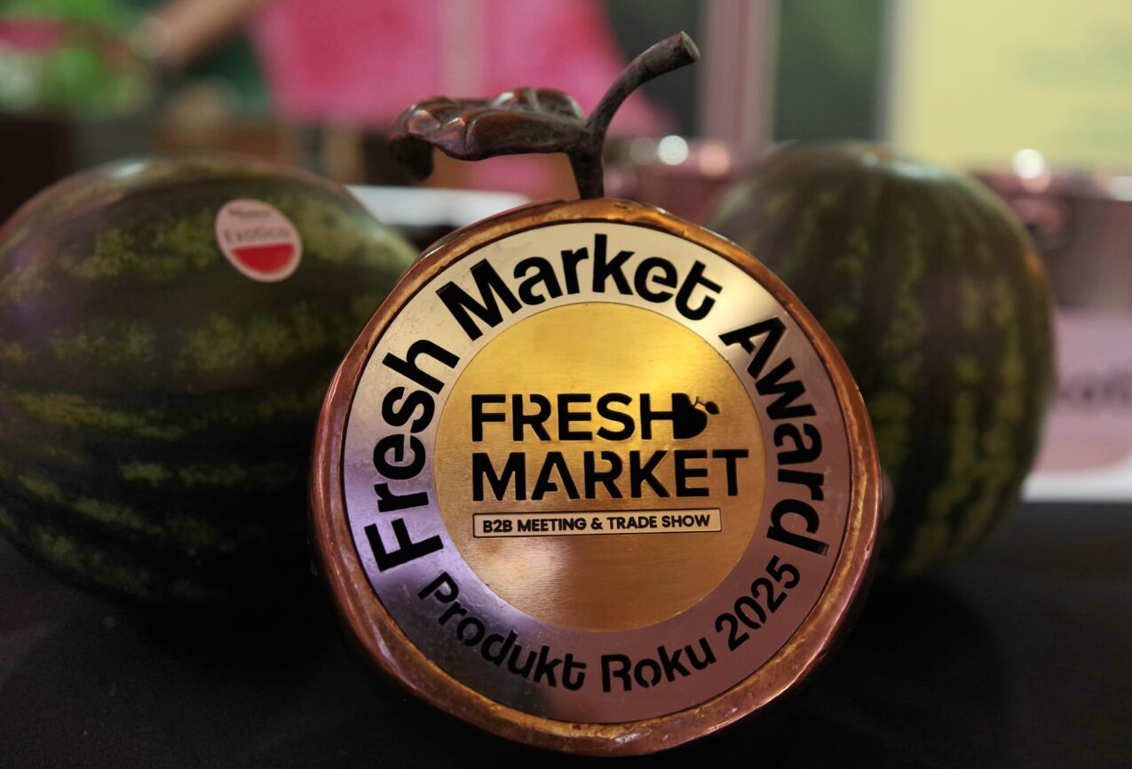 Fresh Market Award 2025 za produkt roku zdobyła firma Hazera za arbuz bezpestkowy Exotica (fot. Hazera)