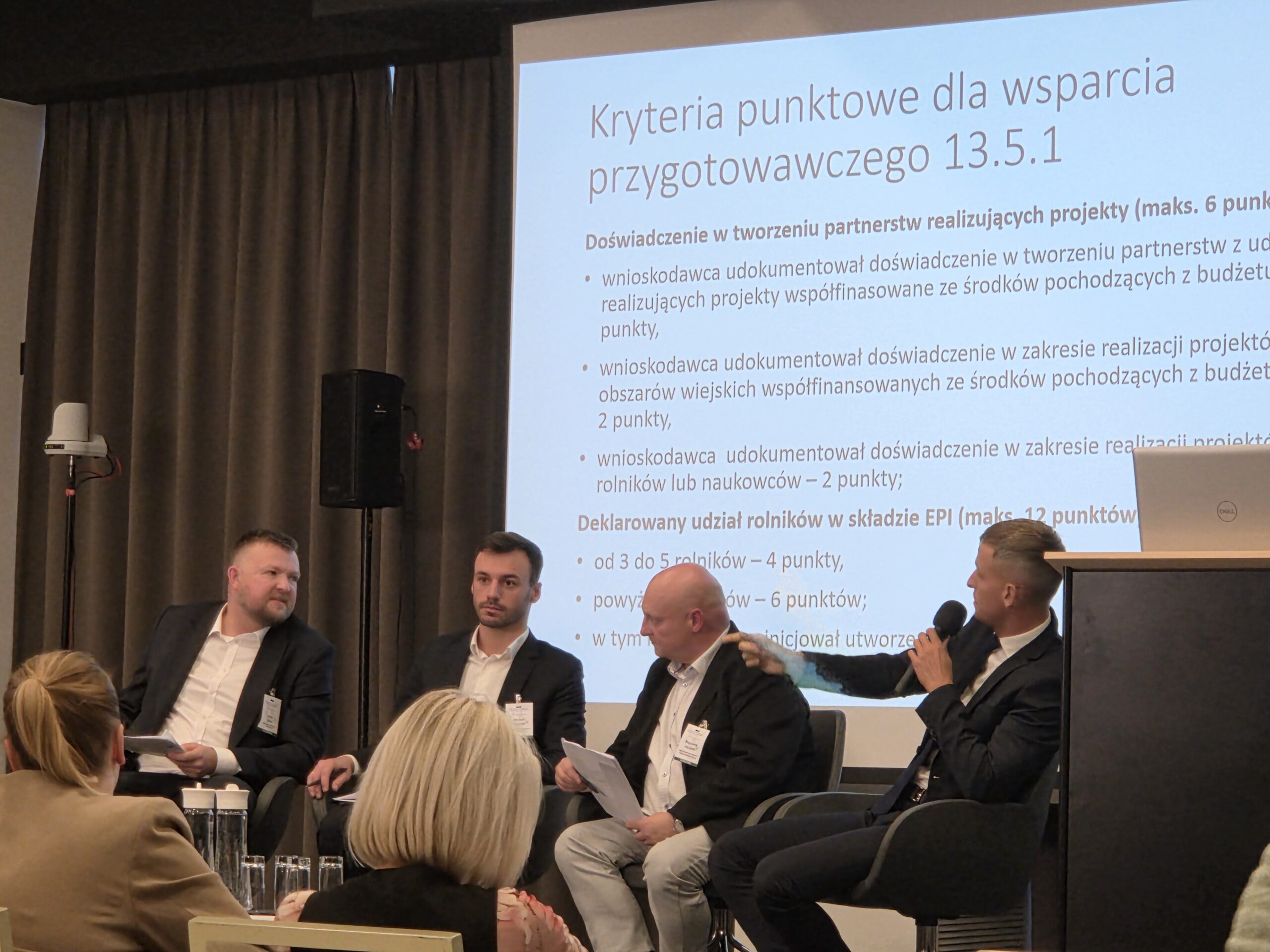 Podczas wydarzenia był czas na pytania, a odpowiedzi udzielali przedstawiciele ARiMR oraz MRiRW, fot. PB