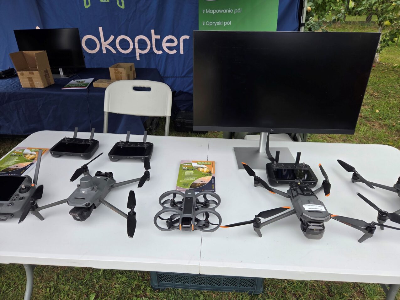 Agrokopter posiada w swojej ofercie szeroki zasób dronów. fot. PB