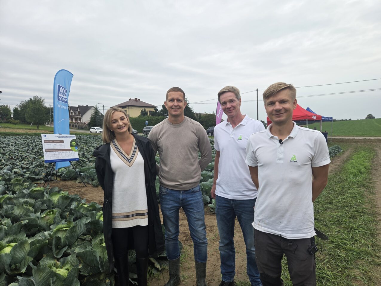 Przedstawiciele Hurtowni Nasion Luty Jacek oraz firmy Rijk Zwaan, fot. PB