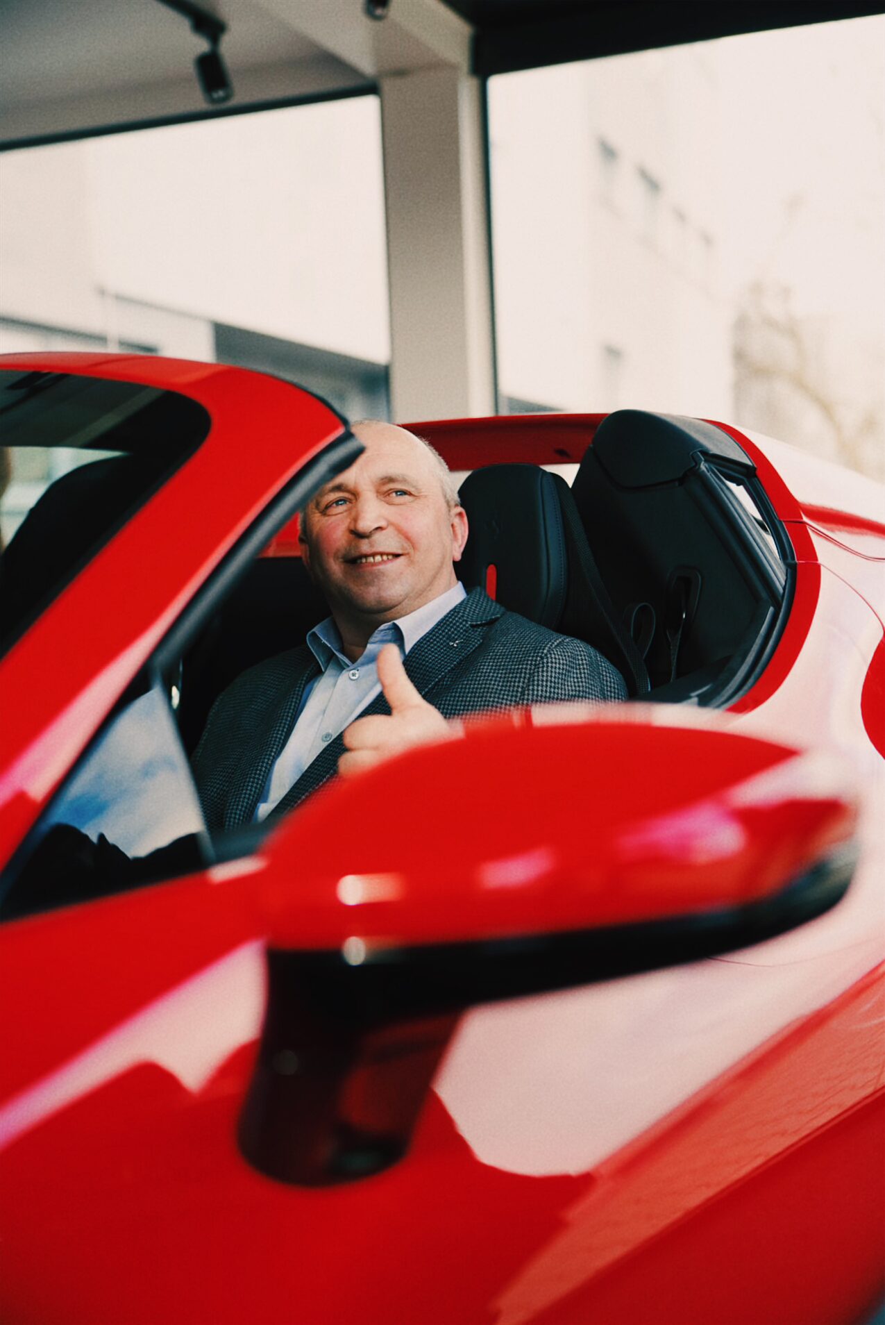 Zwycięzca loterii, Pan Stanisław (fot. BIO-GEN)