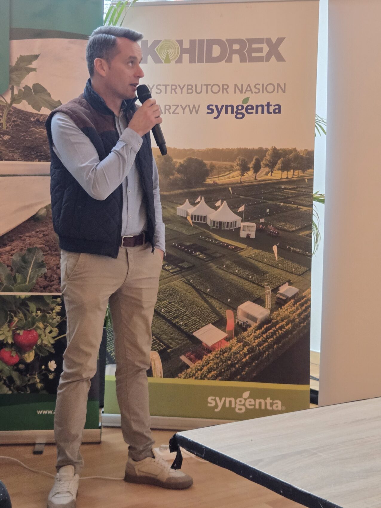 Mariusz Kwiatkowski zwrócił uwagę na najważniejsze cechy kapust do upraw w Małopolsce, fot. PB