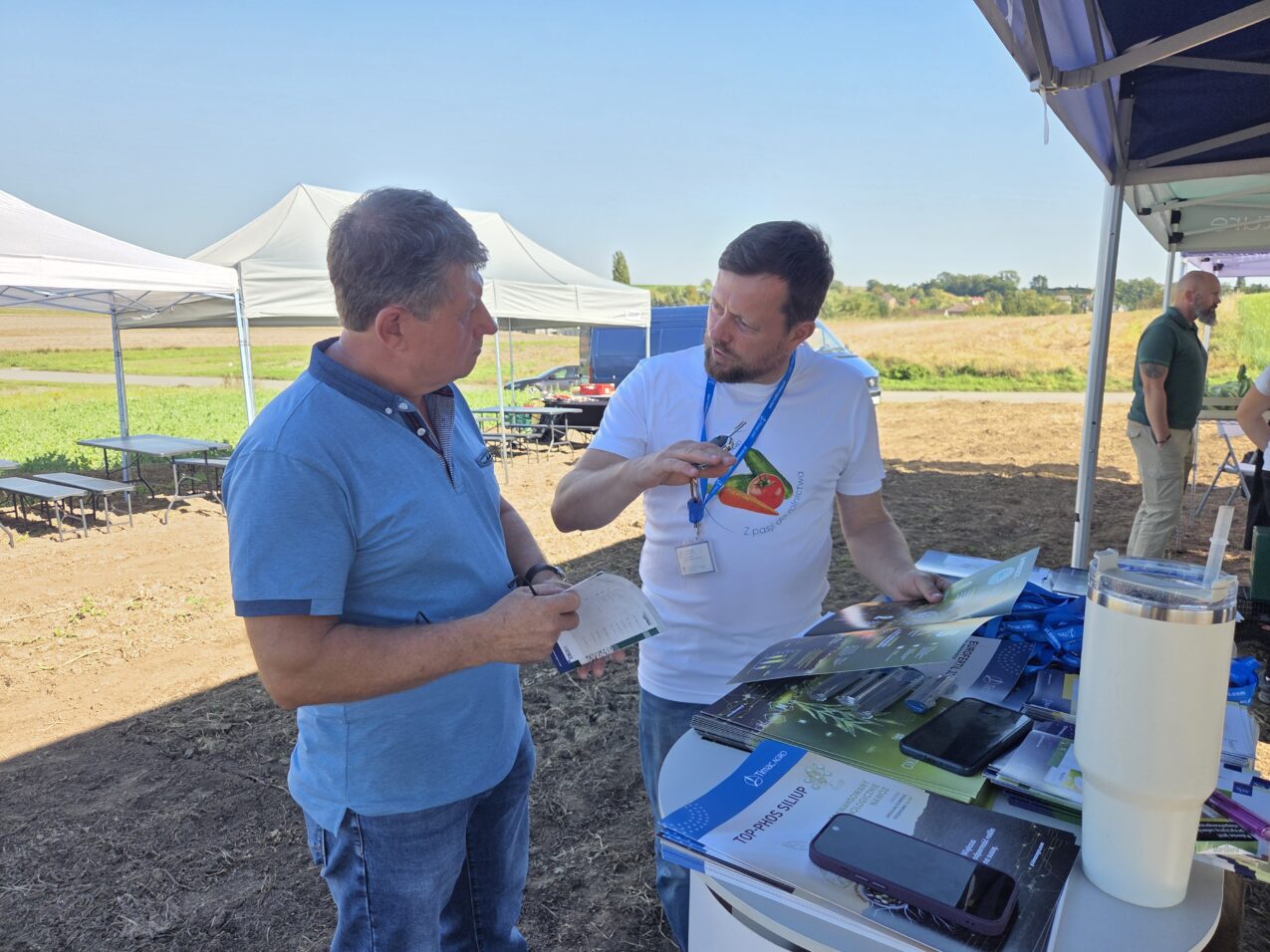 Tomasz Marasik przekonywał do tego by nawożenie dyni opierać m.in. o analizę gleby