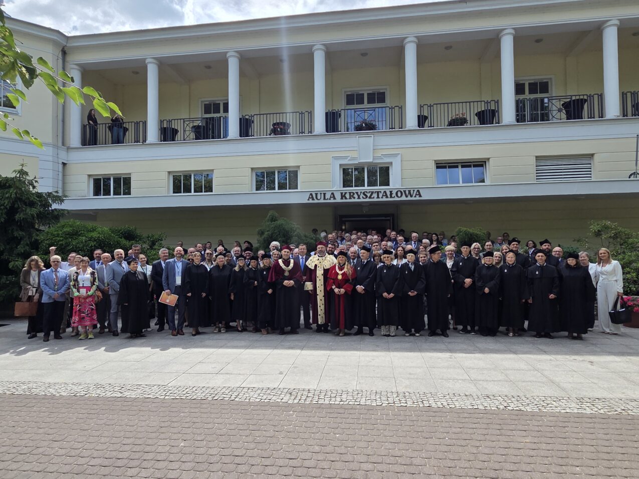 Uczestnicy Konferencji Naukowej „Ziemia. Roślina. Odpowiedzialność” zorganizowanej na 110 lat ogrodnictwa w SGGW (fot. AW)