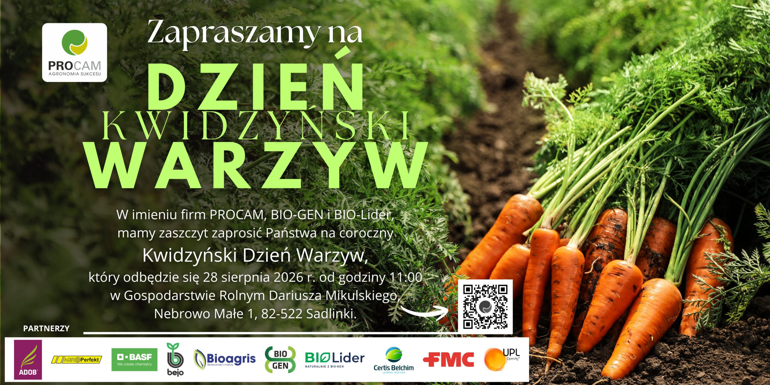Zaproszenie na Kwidzyński Dzień Warzyw 2026