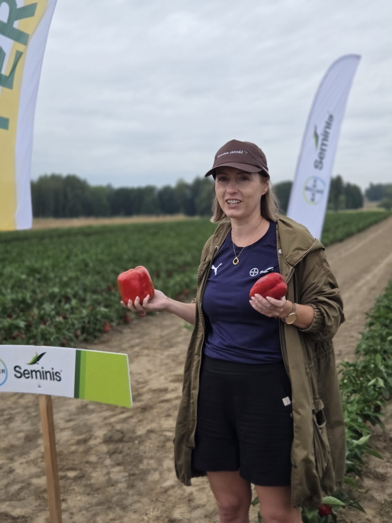 Odmiany papryki polowej omówiła Magdalena Wyganowska